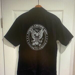 Fender Custom Shop Black Casual Shirt